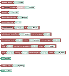 Items and Things Items and Things