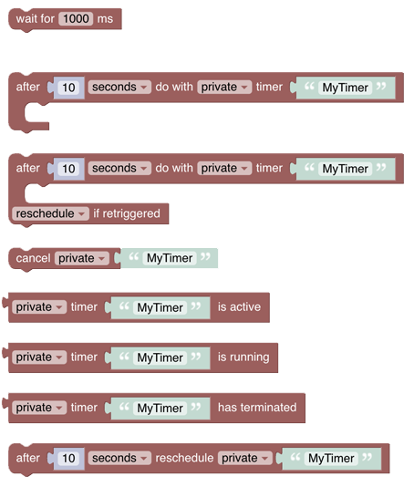 Items and Things Timers and Delays